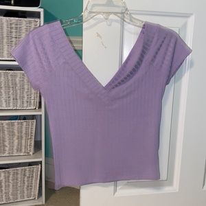 Cutest purple crop top (H&M)